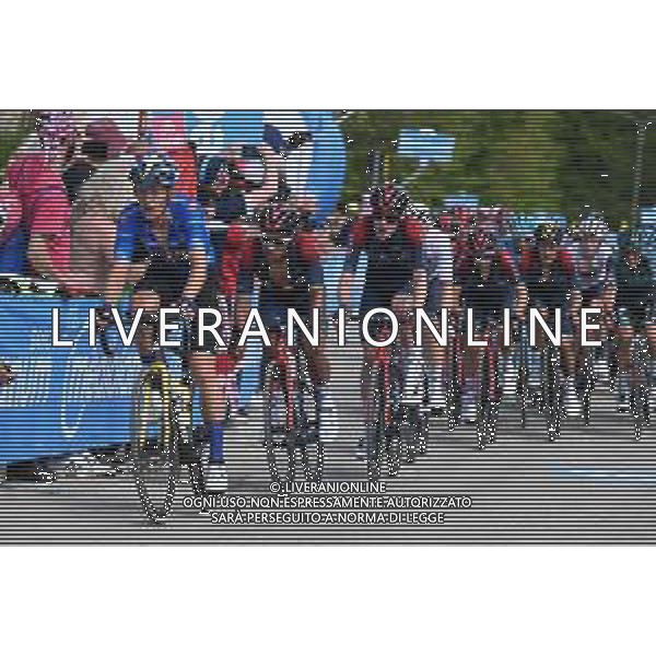 15-05-2022 Giro D\'italia; Tappa 09 Isernia - Blockhaus; 2022, Ineos - Grenadiers; Narvaez, Jhonnatan; Sivakov, Pavel; Passo Lanciano; ©SIROTTI/ AGENZIA ALDO LIVERANI SAS