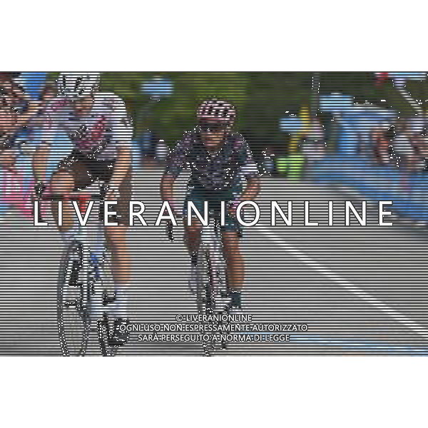 15-05-2022 Giro D\'italia; Tappa 09 Isernia - Blockhaus; 2022, Ef Education - Easypost; Caicedo, Jonathan; Passo Lanciano; ©SIROTTI/ AGENZIA ALDO LIVERANI SAS