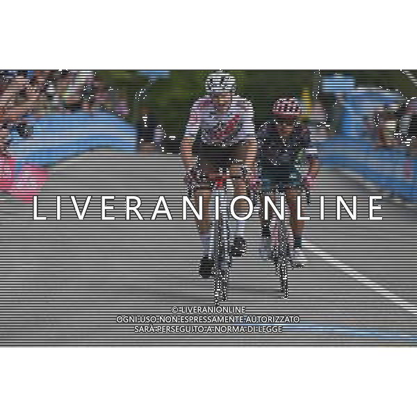 15-05-2022 Giro D\'italia; Tappa 09 Isernia - Blockhaus; 2022, Ag2r - Citroen; Gall, Felix; Passo Lanciano; ©SIROTTI/ AGENZIA ALDO LIVERANI SAS