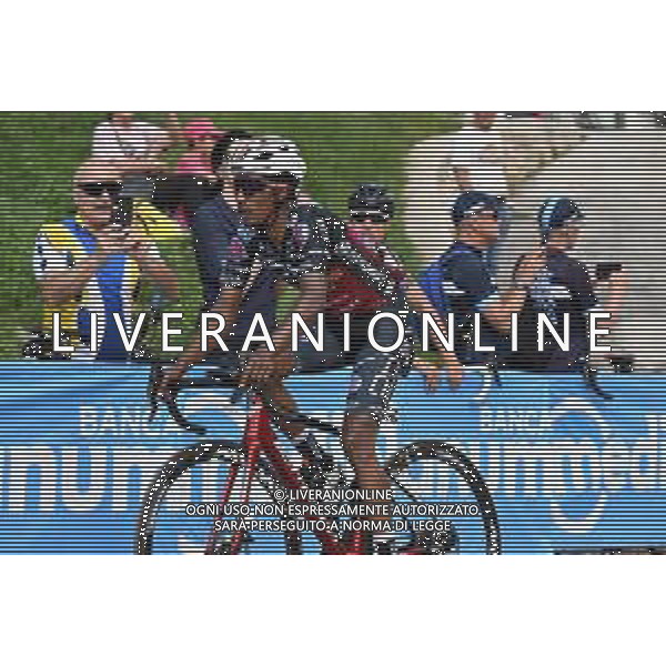 15-05-2022 Giro D\'italia; Tappa 09 Isernia - Blockhaus; 2022, Drone Hopper - Androni; Tesfatsion, Natael; Passo Lanciano; ©SIROTTI/ AGENZIA ALDO LIVERANI SAS