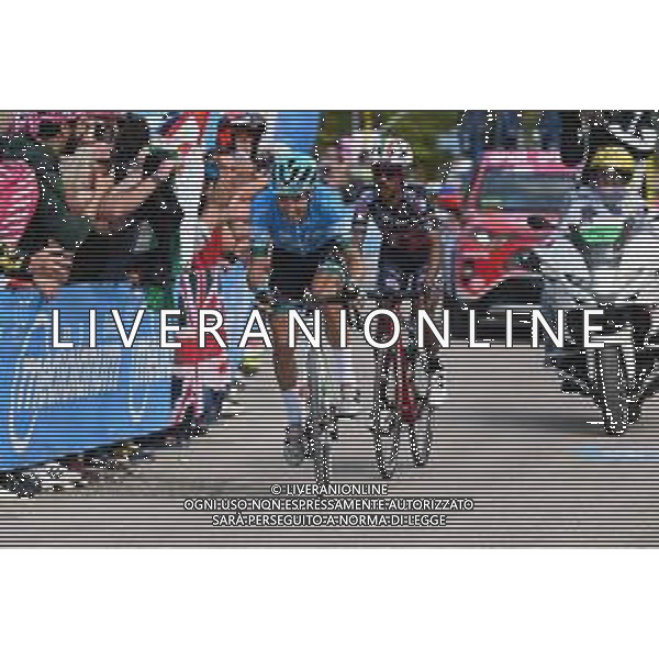 15-05-2022 Giro D\'italia; Tappa 09 Isernia - Blockhaus; 2022, Eolo - Kometa; Rosa, Diego; Passo Lanciano; ©SIROTTI/ AGENZIA ALDO LIVERANI SAS