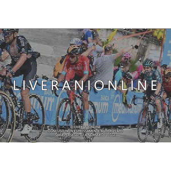 15-05-2022 Giro D\'italia; Tappa 09 Isernia - Blockhaus; 2022, Bahrain - Victorious; Buitrago Sanchez, Santiago; Passo Lanciano; ©SIROTTI/ AGENZIA ALDO LIVERANI SAS