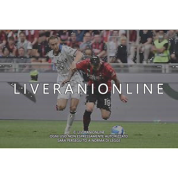 Teun Koopmeiners (Atalanta) e Theo Hernandez (Milan) Milan vs Atalanta Milano 15-05-2022 Stadio Giuseppe Meazza - San Siro Campionato Serie A TIM - 37a giornata foto Roberto Garavaglia/ag. Aldo Liverani sas/ AGENZIA ALDO LIVERANI SAS