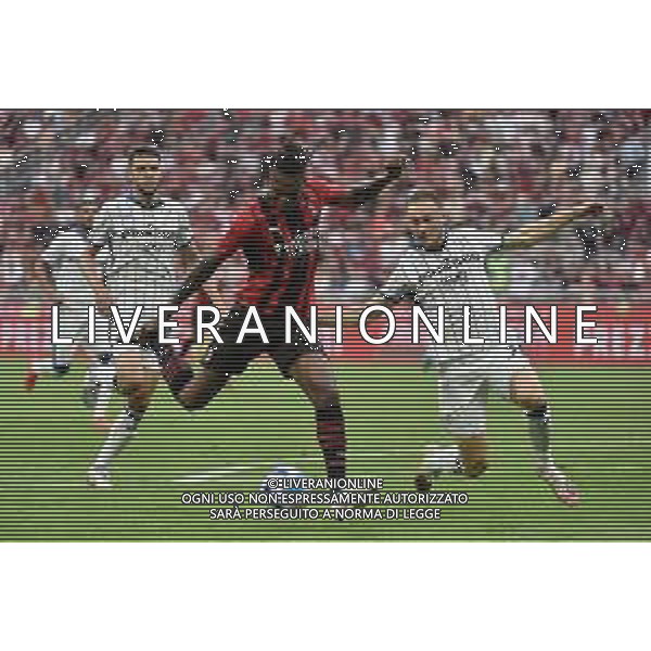 Rafael Leao (Milan) segna il gol dell\'1 a 0 Milan vs Atalanta Milano 15-05-2022 Stadio Giuseppe Meazza - San Siro Campionato Serie A TIM - 37a giornata foto Roberto Garavaglia/ag. Aldo Liverani sas/ AGENZIA ALDO LIVERANI SAS