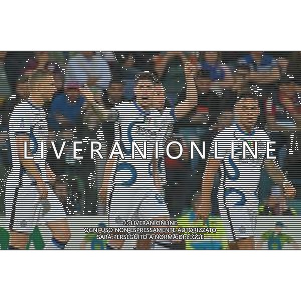 15-5-2022. Cagliari Calcio-Inter F.C., 37° giornata Serie A 2021/2022. Italia, Sardegna, Cagliari, stadio Unipol Domus. Salvatore Moi/Aldo Liverani s.a.s.. Nella foto: Gol dell\'Inter contro Cagliari in trasferta, nello stadio Unipol Domus di Cagliari. Segna Matteo Darmian Inter - esultanza ©MOI / AGENZIA ALDO LIVERANI SAS
