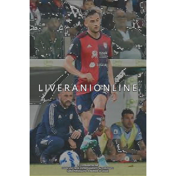 15-5-2022. Cagliari Calcio-Inter F.C., 37° giornata Serie A 2021/2022. Italia, Sardegna, Cagliari, stadio Unipol Domus. Salvatore Moi/Aldo Liverani s.a.s.. Nella foto: Charalampos Lykogiannis Cagliari ©MOI / AGENZIA ALDO LIVERANI SAS