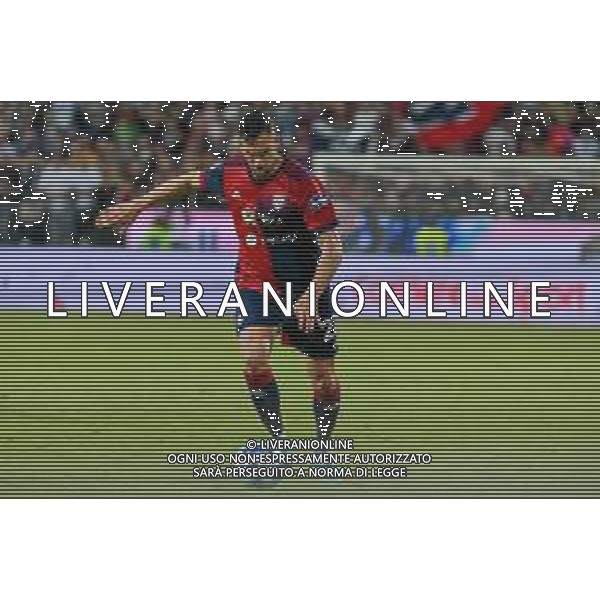 15-5-2022. Cagliari Calcio-Inter F.C., 37° giornata Serie A 2021/2022. Italia, Sardegna, Cagliari, stadio Unipol Domus. Salvatore Moi/Aldo Liverani s.a.s.. Nella foto: Charalampos Lykogiannis Cagliari ©MOI / AGENZIA ALDO LIVERANI SAS