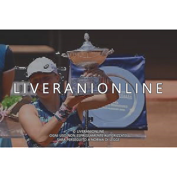 Iga Swiatek (POL) winner final against Ons Jabeur (TUN) of the WTA Master 1000 Internazionali BNL D\'Italia tournament at Foro Italico on May 15, 2022 - INTERNAZIONALI BNL d\'ITALIA - Torneo Tennis Foro Italico Roma 15.05.2022 FINALE Femminile Swiatek vs Jabeur ©Corradetti/LMedia/AGENZIA ALDO LIVERANI SAS
