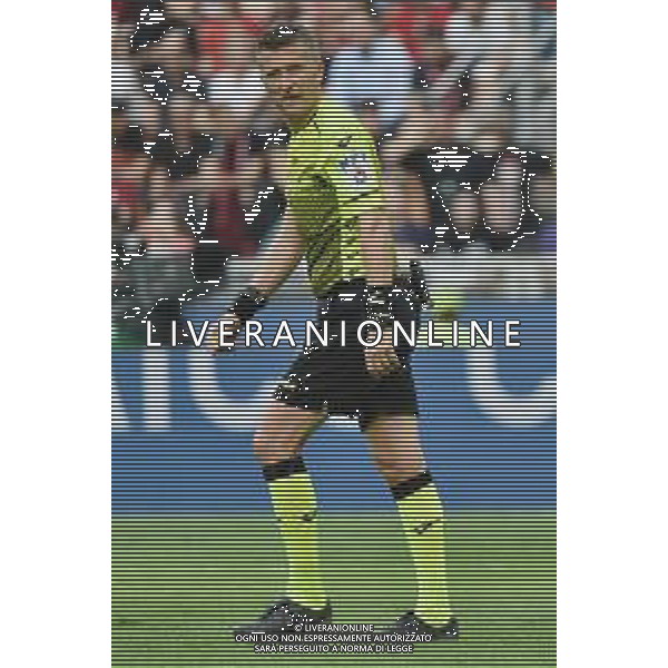 l\'arbitro Daniele Orsato di Schio (VI) Milan vs Atalanta Milano 15-05-2022 Stadio Giuseppe Meazza - San Siro Campionato Serie A TIM - 37a giornata foto Roberto Garavaglia/ag. Aldo Liverani sas