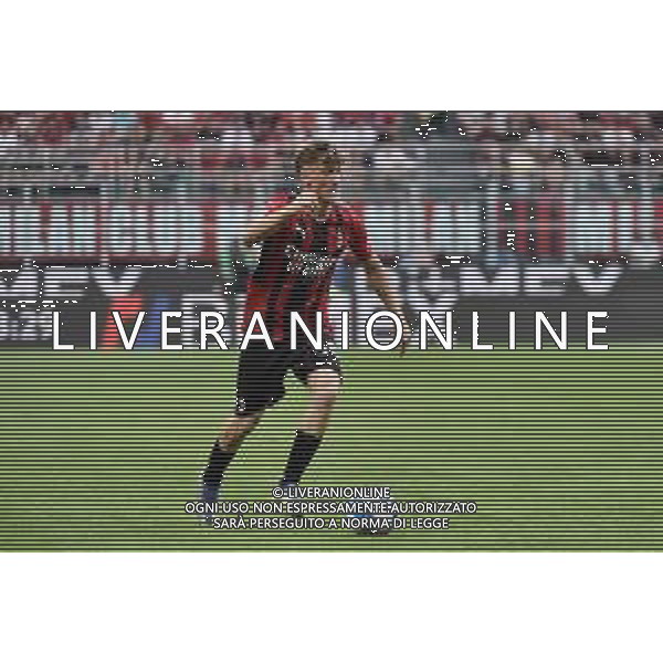 Alexis Saelemaekers (Milan) Milan vs Atalanta Milano 15-05-2022 Stadio Giuseppe Meazza - San Siro Campionato Serie A TIM - 37a giornata foto Roberto Garavaglia/ag. Aldo Liverani sas