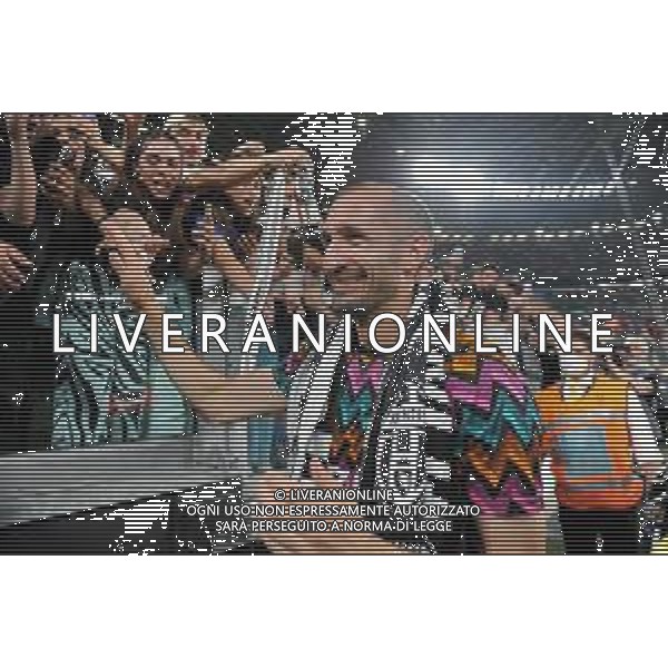 Torino 16.05.2022 Allianz Stadium ©Manuela Viganti/Agenzia Aldo Liverani Juventus vs Lazio Campionato Calcio Serie A TIM - 37a giornata Nella foto: giorgio chiellini saluta per l\'ultima volta i tifosi bianconeri ©VIGANTI/AGENZIA ALDO LIVERANI SAS