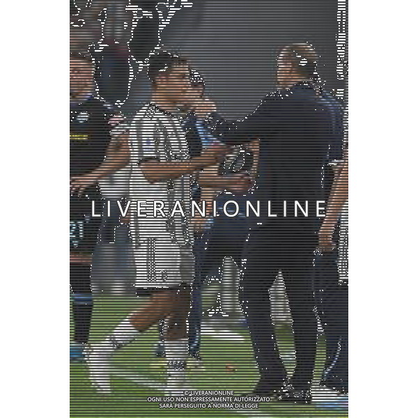 Torino 16.05.2022 Allianz Stadium ©Manuela Viganti/Agenzia Aldo Liverani Juventus vs Lazio Campionato Calcio Serie A TIM - 37a giornata Nella foto: paolo dybala e massimiliano allegri ©VIGANTI/AGENZIA ALDO LIVERANI SAS