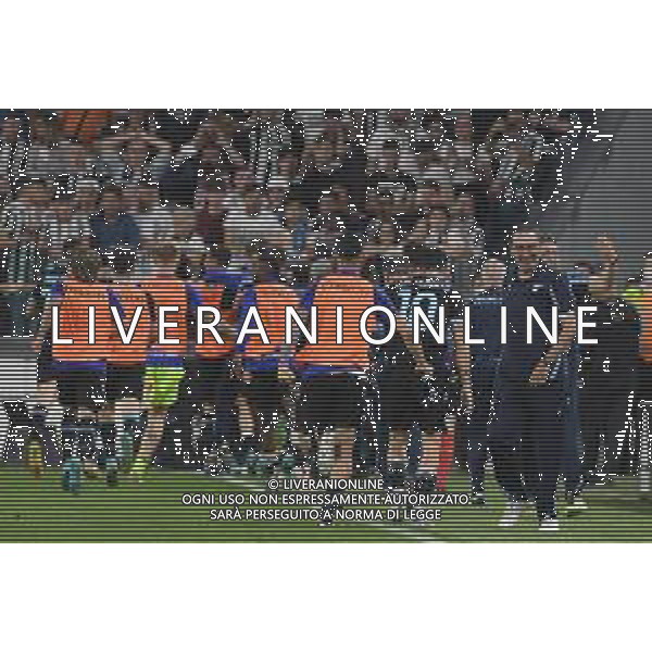 Torino 16.05.2022 Allianz Stadium ©Manuela Viganti/Agenzia Aldo Liverani Juventus vs Lazio Campionato Calcio Serie A TIM - 37a giornata Nella foto: esultanza lazio dopo il gol sergej milinkovic savic ©VIGANTI/AGENZIA ALDO LIVERANI SAS