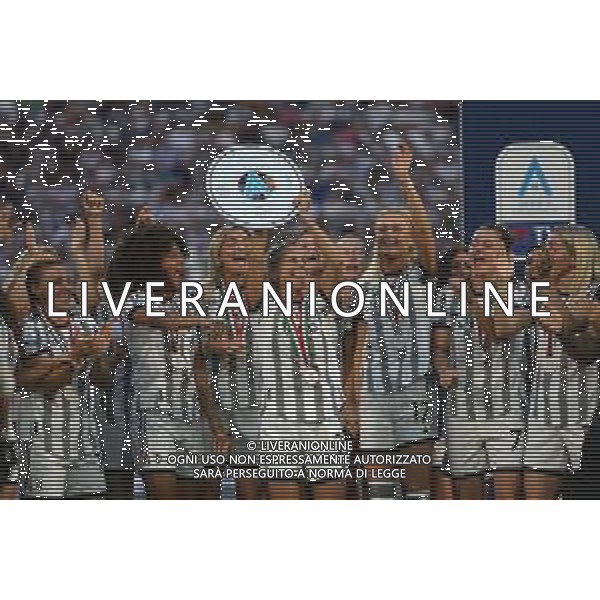Torino 16.05.2022 Allianz Stadium ©Manuela Viganti/Agenzia Aldo Liverani Juventus vs Lazio Campionato Calcio Serie A TIM - 37a giornata Nella foto: Premiazione della Squadra Femminile vincitrice del campionato 2021/2022