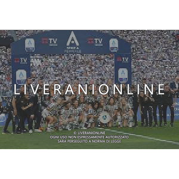 Torino 16.05.2022 Allianz Stadium ©Manuela Viganti/Agenzia Aldo Liverani Juventus vs Lazio Campionato Calcio Serie A TIM - 37a giornata Nella foto: Premiazione della Squadra Femminile vincitrice del campionato 2021/2022
