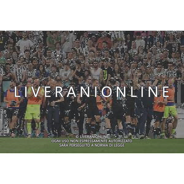Torino 16.05.2022 Allianz Stadium ©Manuela Viganti/Agenzia Aldo Liverani Juventus vs Lazio Campionato Calcio Serie A TIM - 37a giornata Nella foto: esultanza lazio