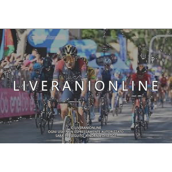 17-05-2022 Giro D\'italia; Tappa 10 Pescara - Jesi; 2022, Ineos - Grenadiers; Carapaz Antonio, Richard Antonio; Jesi; ©SIROTTI/AGENZIA ALDO LIVERANI SAS
