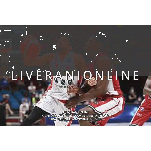 ¬© TVRG Stephen Mark Thompson jr. (Pallacanestro Reggiana) e Paul Biligha (Olimpia Milano) Assago (MI) 17-05-2022 Mediolanum Forum AX Armani Exchange Milano vs UnaHotels Reggio Emilia Campionato Serie A UnipolSai gara 2 quarti di finale playoff foto Roberto Garavaglia/ag. Aldo Liverani sas/AGENZIA ALDO LIVERANI SAS