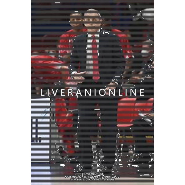 © TVRG Ettore Messina allenatore Olimpia Milano Assago (MI) 17-05-2022 Mediolanum Forum AX Armani Exchange Milano vs UnaHotels Reggio Emilia Campionato Serie A UnipolSai gara 2 quarti di finale playoff foto Roberto Garavaglia/ag. Aldo Liverani sas/AGENZIA ALDO LIVERANI SAS