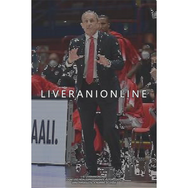 ¬© TVRG Ettore Messina allenatore Olimpia Milano Assago (MI) 17-05-2022 Mediolanum Forum AX Armani Exchange Milano vs UnaHotels Reggio Emilia Campionato Serie A UnipolSai gara 2 quarti di finale playoff foto Roberto Garavaglia/ag. Aldo Liverani sas/AGENZIA ALDO LIVERANI SAS