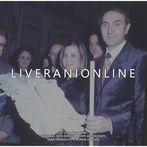 RETROSPETTIVA PIPPO BAUDO PRESENTATORE TELEVISIVO NELLA FOTO PIPPO BAUDO CON LA MOGLIE ANGELA LIPPI AL BATTESIMO DELLA FIGLIA TIZIANA AG ALDO LIVERANI SAS