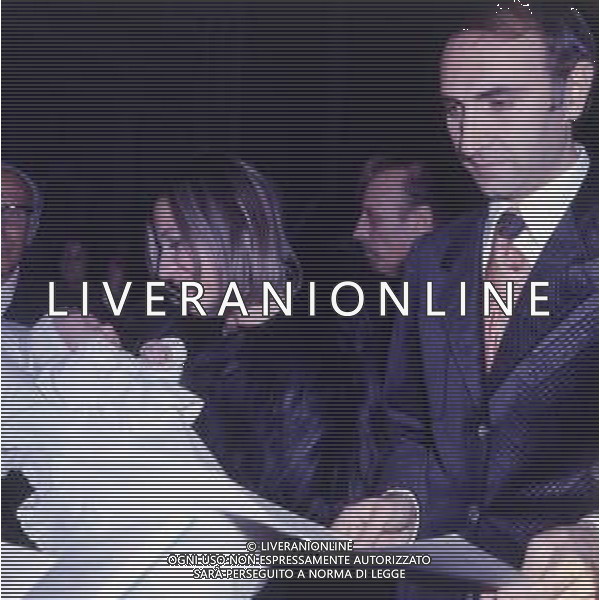 RETROSPETTIVA PIPPO BAUDO PRESENTATORE TELEVISIVO NELLA FOTO PIPPO BAUDO CON LA MOGLIE ANGELA LIPPI AL BATTESIMO DELLA FIGLIA TIZIANA AG ALDO LIVERANI SAS