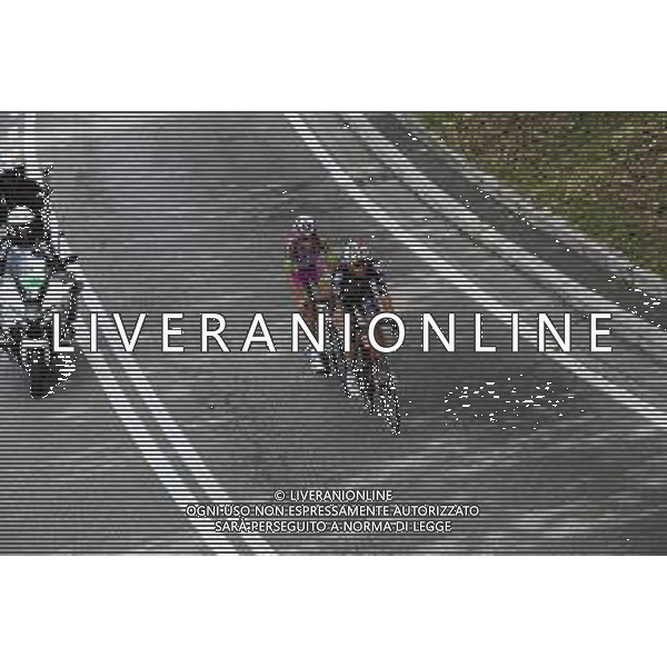 18-05-2022 Giro D\'italia; Tappa 11 Santarcangelo Di Romagna - Reggio Emilia; 2022, Drone Hopper - Androni; 2022, Bardiani - Csf Faizane; Tagliani, Filippo; Rastelli, Luca; ©SIROTTI/AGENZIA ALDO LIVERANI SAS
