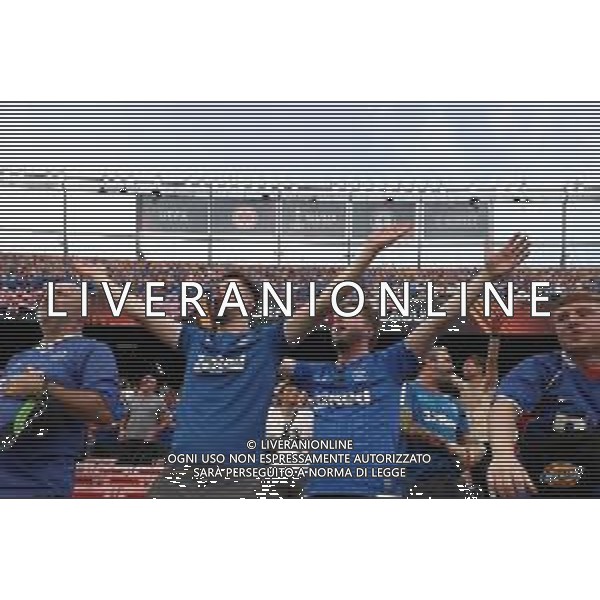Francesco Scaccianoce/LMedia - UEFA Europa League 2022 Final - Eintracht vs Rangers - football Europa League match 2021/2022 May 18 2022 - Estadio Ramon Sanchez-Pizjuan Seville, Spain UEFA Europa League 2022 Final - Eintracht vs Rangers Photo showing: Rangers FC fans show their support @Francesco Scaccianoce/LiveMedia /AGENZIA ALDO LIVERANI SAS