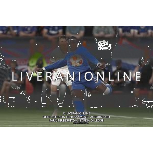 Francesco Scaccianoce/LMedia - UEFA Europa League 2022 Final - Eintracht vs Rangers - football Europa League match 2021/2022 May 18 2022 - Estadio Ramon Sanchez-Pizjuan Seville, Spain UEFA Europa League 2022 Final - Eintracht vs Rangers Photo showing: Calvin Bassey (Rangers FC) in action @Francesco Scaccianoce/LiveMedia /AGENZIA ALDO LIVERANI SAS