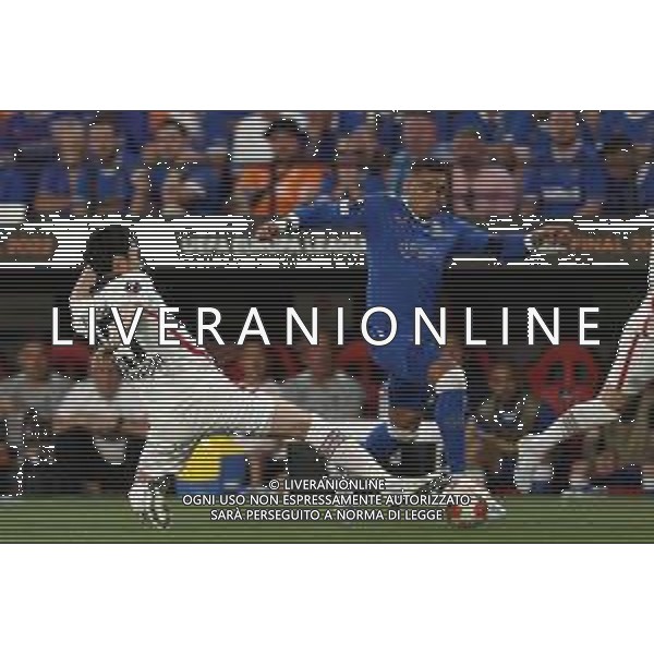 Francesco Scaccianoce/LMedia - UEFA Europa League 2022 Final - Eintracht vs Rangers - football Europa League match 2021/2022 May 18 2022 - Estadio Ramon Sanchez-Pizjuan Seville, Spain UEFA Europa League 2022 Final - Eintracht vs Rangers Photo showing: James Tavernier (Rangers FC) and Daichi Kamada (Eintracht Frankfurt) battle for the ball @Francesco Scaccianoce/LiveMedia /AGENZIA ALDO LIVERANI SAS