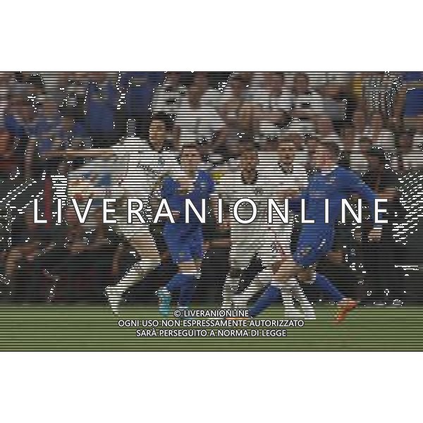 Francesco Scaccianoce/LMedia - UEFA Europa League 2022 Final - Eintracht vs Rangers - football Europa League match 2021/2022 May 18 2022 - Estadio Ramon Sanchez-Pizjuan Seville, Spain UEFA Europa League 2022 Final - Eintracht vs Rangers Photo showing: Daichi Kamada (Eintracht Frankfurt) battle for the ball @Francesco Scaccianoce/LiveMedia /AGENZIA ALDO LIVERANI SAS
