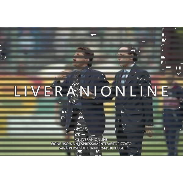 17-05-1998 VENEZIA CAMPIONATO DI CALCIO SERIE B VENEZIA-CASTEL DI SANGRO 3-0 NELLA FOTO WALTER NOVELLINO ALLENATORE VENEZIA CALCIO CON GIUSEPPE MAROTTA AG ALDO LIVERANI SAS