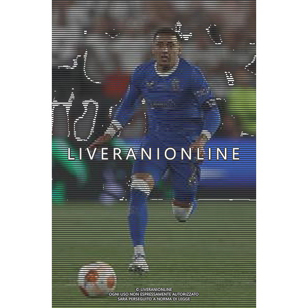 Francesco Scaccianoce/LMedia - UEFA Europa League 2022 Final - Eintracht vs Rangers - football Europa League match 2021/2022 May 18 2022 - Estadio Ramon Sanchez-Pizjuan Seville, Spain UEFA Europa League 2022 Final - Eintracht vs Rangers Photo showing: James Tavernier (Rangers FC) in action @Francesco Scaccianoce/LiveMedia /AGENZIA ALDO LIVERANI SAS