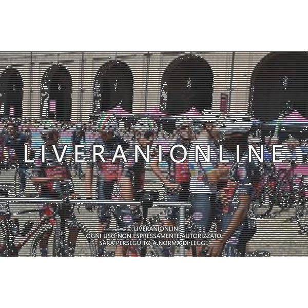 19-05-2022 Giro D\'italia; Tappa 12 Parma - Genova; 2022, Drone Hopper - Androni; Parma; ©SIROTTI/AGENZIA ALDO LIVERANI SAS