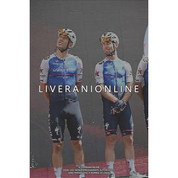 19-05-2022 Giro D\'italia; Tappa 12 Parma - Genova; 2022, Quick Step - Alpha Vinyl; Cavendish, Mark; Ballerini, Davide; Parma; ©SIROTTI/AGENZIA ALDO LIVERANI SAS