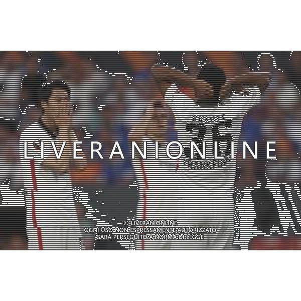 Francesco Scaccianoce/LMedia - UEFA Europa League 2022 Final - Eintracht vs Rangers - football Europa League match 2021/2022 May 18 2022 - Estadio Ramon Sanchez-Pizjuan Seville, Spain UEFA Europa League 2022 Final - Eintracht vs Rangers Photo showing: Ansgar Knauff (Eintracht Frankfurt) gestures @Francesco Scaccianoce/LiveMedia /Ag. Aldo Liverani Sas