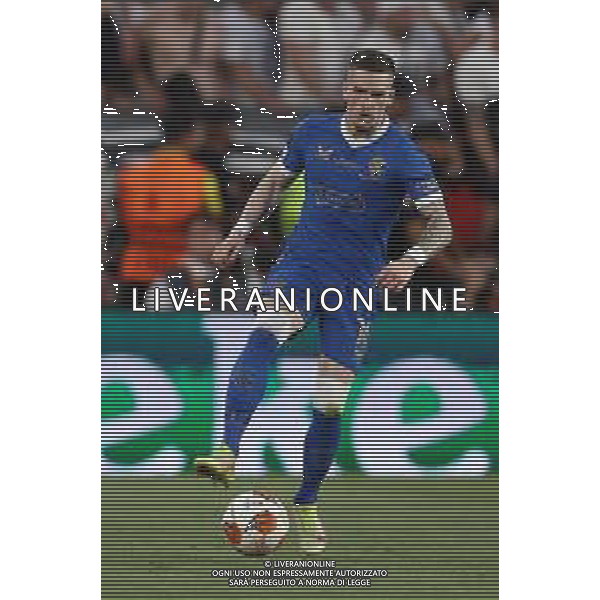 Francesco Scaccianoce/LMedia - UEFA Europa League 2022 Final - Eintracht vs Rangers - football Europa League match 2021/2022 May 18 2022 - Estadio Ramon Sanchez-Pizjuan Seville, Spain UEFA Europa League 2022 Final - Eintracht vs Rangers Photo showing: Ryan Kent (Rangers FC) in action @Francesco Scaccianoce/LiveMedia /Ag. Aldo Liverani Sas