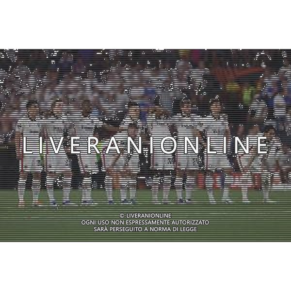 Francesco Scaccianoce/LMedia - UEFA Europa League 2022 Final - Eintracht vs Rangers - football Europa League match 2021/2022 May 18 2022 - Estadio Ramon Sanchez-Pizjuan Seville, Spain UEFA Europa League 2022 Final - Eintracht vs Rangers Photo showing: Eintracht Frankfurt players watch the penalty shootout @Francesco Scaccianoce/LiveMedia /Ag. Aldo Liverani Sas