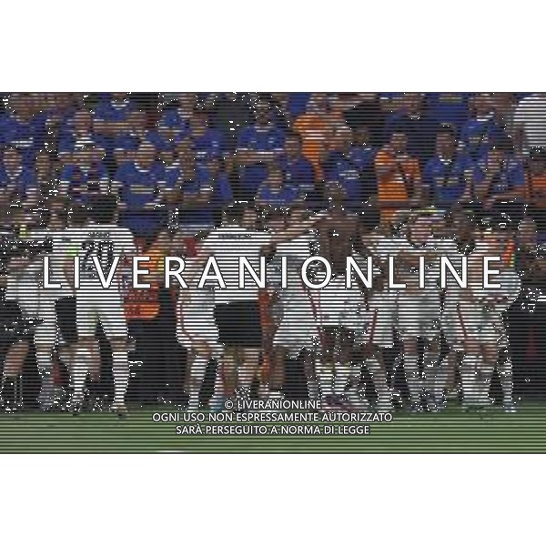 Francesco Scaccianoce/LMedia - UEFA Europa League 2022 Final - Eintracht vs Rangers - football Europa League match 2021/2022 May 18 2022 - Estadio Ramon Sanchez-Pizjuan Seville, Spain UEFA Europa League 2022 Final - Eintracht vs Rangers Photo showing: Eintracht Frankfurt players celebrate after winning the penalty shootout @Francesco Scaccianoce/LiveMedia /Ag. Aldo Liverani Sas
