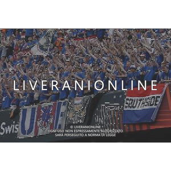 Francesco Scaccianoce/LMedia - UEFA Europa League 2022 Final - Eintracht vs Rangers - football Europa League match 2021/2022 May 18 2022 - Estadio Ramon Sanchez-Pizjuan Seville, Spain UEFA Europa League 2022 Final - Eintracht vs Rangers Photo showing: Rangers FC fans support their team @Francesco Scaccianoce/LiveMedia /Ag. Aldo Liverani Sas