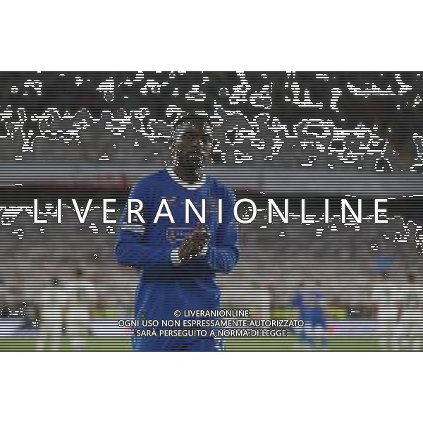 Francesco Scaccianoce/LMedia - UEFA Europa League 2022 Final - Eintracht vs Rangers - football Europa League match 2021/2022 May 18 2022 - Estadio Ramon Sanchez-Pizjuan Seville, Spain UEFA Europa League 2022 Final - Eintracht vs Rangers Photo showing: Fashion Sakala (Rangers FC) leaves the pitch @Francesco Scaccianoce/LiveMedia /Ag. Aldo Liverani Sas