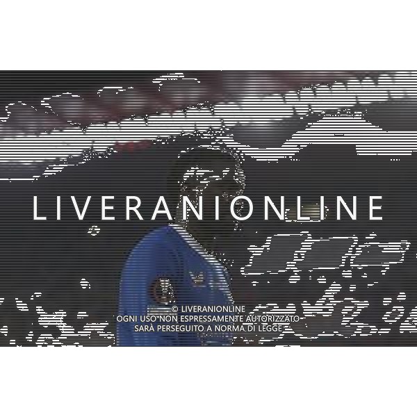 Francesco Scaccianoce/LMedia - UEFA Europa League 2022 Final - Eintracht vs Rangers - football Europa League match 2021/2022 May 18 2022 - Estadio Ramon Sanchez-Pizjuan Seville, Spain UEFA Europa League 2022 Final - Eintracht vs Rangers Photo showing: Fashion Sakala (Rangers FC) leaves the pitch @Francesco Scaccianoce/LiveMedia /Ag. Aldo Liverani Sas