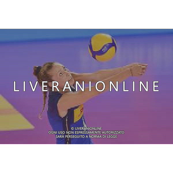 Lisa Guglielmi/LMedia - Test Match - Women Italy vs Women Croatia - Volleyball Test Match May 19 2022 - Pala Wanny Florence, Italy Test Match - Women Italy vs Women Croatia Photo showing: Ofelia Malinov (Italy) @Lisa Guglielmi/LiveMedia /Ag. Aldo Liverani Sas