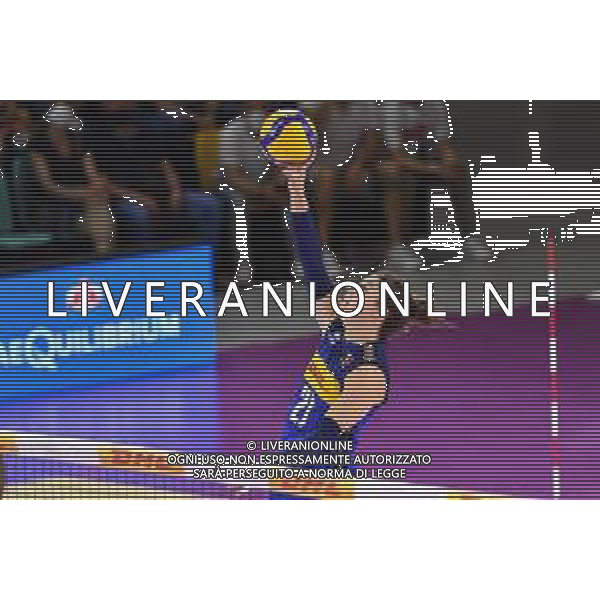 Lisa Guglielmi/LMedia - Test Match - Women Italy vs Women Croatia - Volleyball Test Match May 19 2022 - Pala Wanny Florence, Italy Test Match - Women Italy vs Women Croatia Photo showing: Alice Degradi (Italy) @Lisa Guglielmi/LiveMedia /Ag. Aldo Liverani Sas