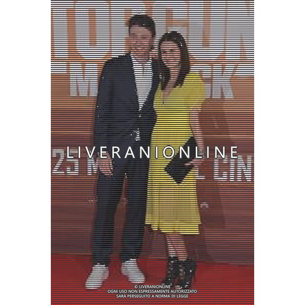 ¬© TVRG Photocall Top Gun Maverick nella foto Riccardo Montolivo e Cristina De Pin Milano 19-05-2022 Photocall in occasione della proiezione in anteprima del film Top Gun Maverick presso The Space Cinema Odeon foto Roberto Garavaglia/ag. Aldo Liverani sas/Ag. Aldo Liverani Sas