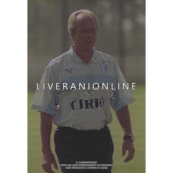 1999-ALLENAMENTO LAZIO CALCIO NELLA FOTO SVEN GORAN ERIKSSON ALLENATORE LAZIO CALCIO AG ALDO LIVERANI SAS