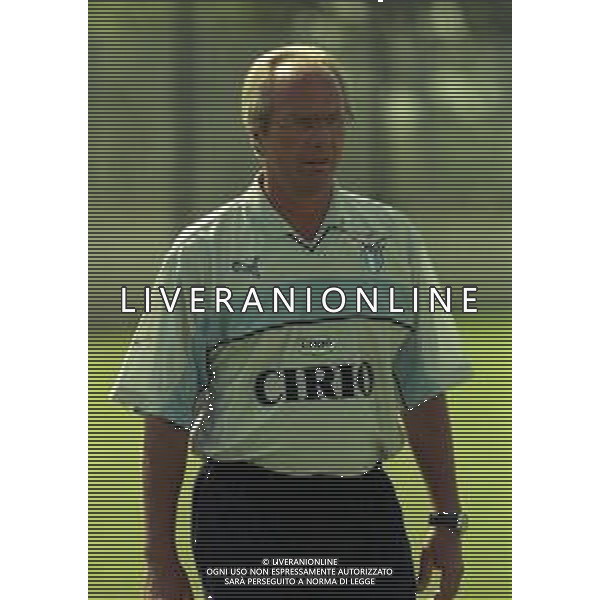 1999-ALLENAMENTO LAZIO CALCIO NELLA FOTO SVEN GORAN ERIKSSON ALLENATORE LAZIO CALCIO AG ALDO LIVERANI SAS