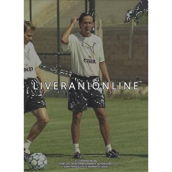 1999-ALLENAMENTO LAZIO CALCIO NELLA FOTO FILIPPO INZAGHI AG ALDO LIVERANI SAS