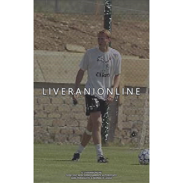 1999-ALLENAMENTO LAZIO CALCIO NELLA FOTO KENNET ANDERSSON AG ALDO LIVERANI SAS 