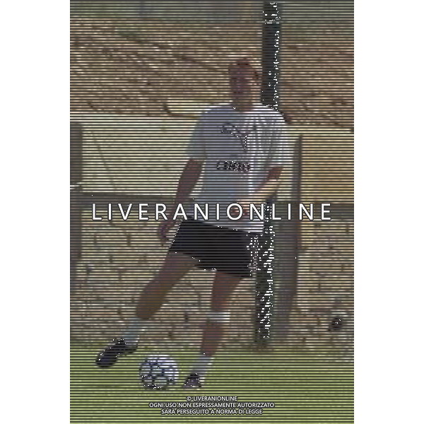1999-ALLENAMENTO LAZIO CALCIO NELLA FOTO KENNET ANDERSSON AG ALDO LIVERANI SAS